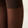 30 denierové poloprůsvitné Microfiber podkolenky