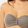 Bandeau plavky Golden Stripes