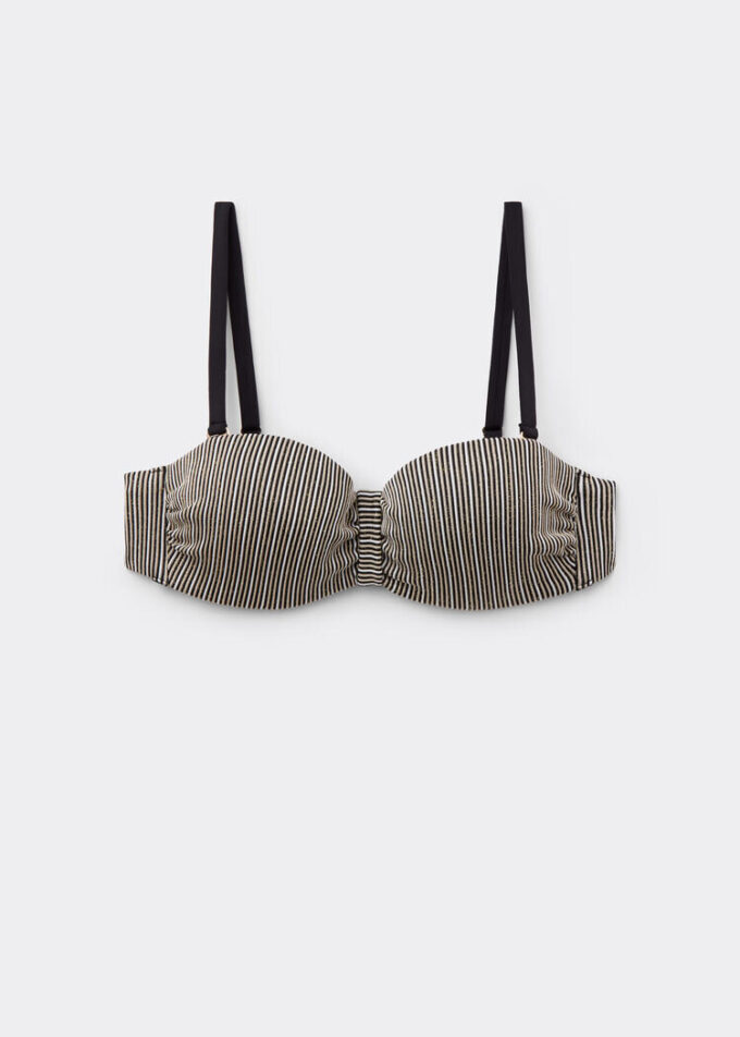 Bandeau plavky Golden Stripes