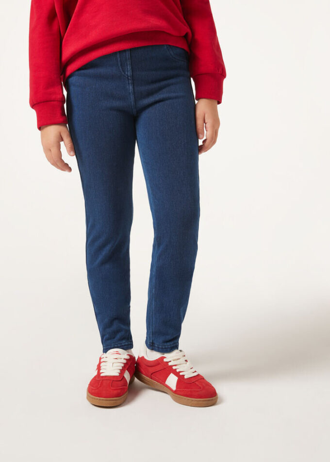 Dívčí Thermal Denim legíny