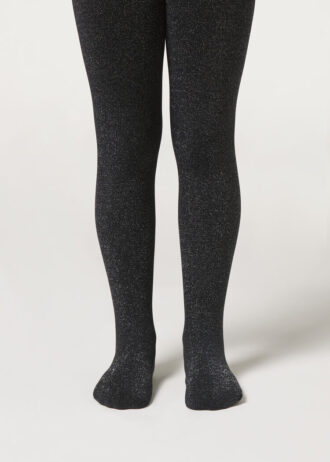 Dívčí Thermal kalhoty s glitry