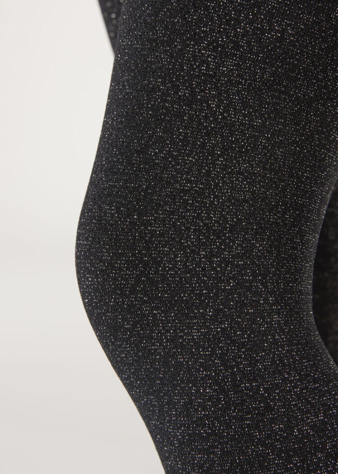 Dívčí Thermal kalhoty s glitry