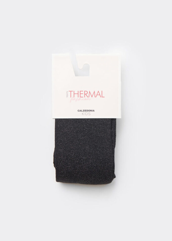 Dívčí Thermal kalhoty s glitry