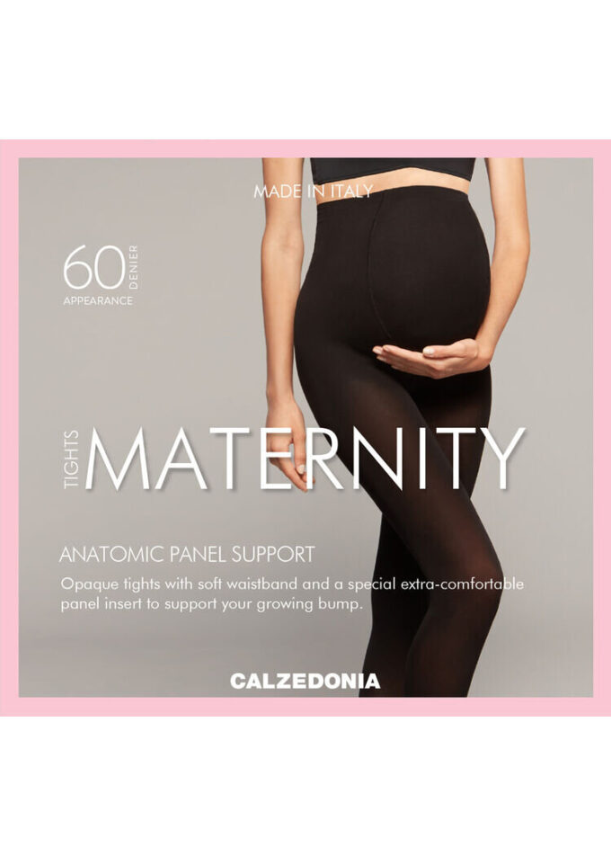 Neprůhledné matné Maternity punčocháče 60 den
