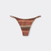 Plavkové tanga Golden Chevron