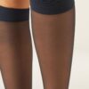 Ponožky s manžetou Comfort 20 denier