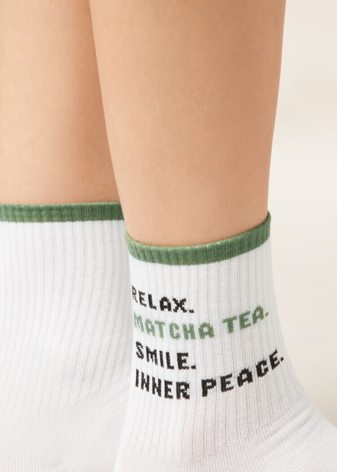 Ponožky s wellness motivy