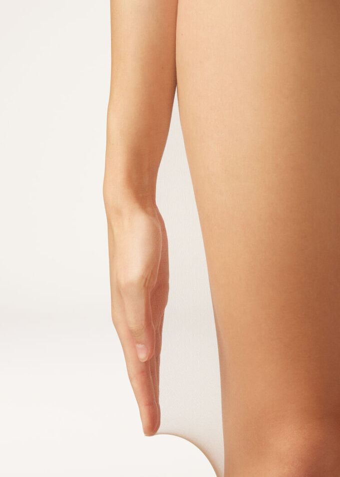 Průsvitné matné punčocháče Second Skin Resistant 15 denier