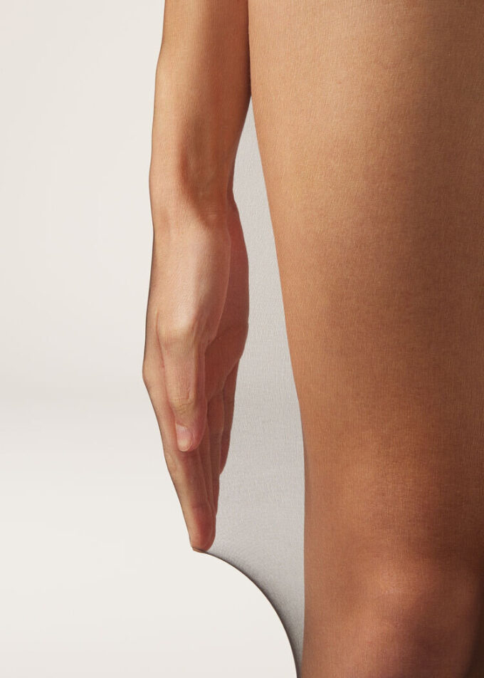 Průsvitné matné punčocháče Second Skin Resistant 15 denier