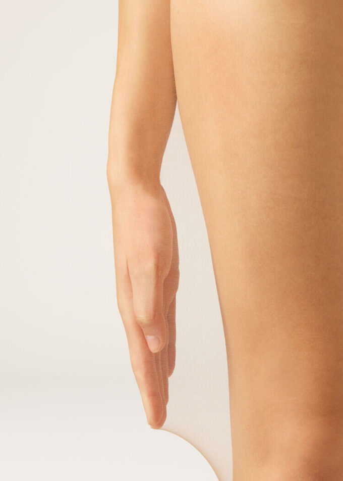 Průsvitné matné punčocháče Second Skin Resistant 15 denier