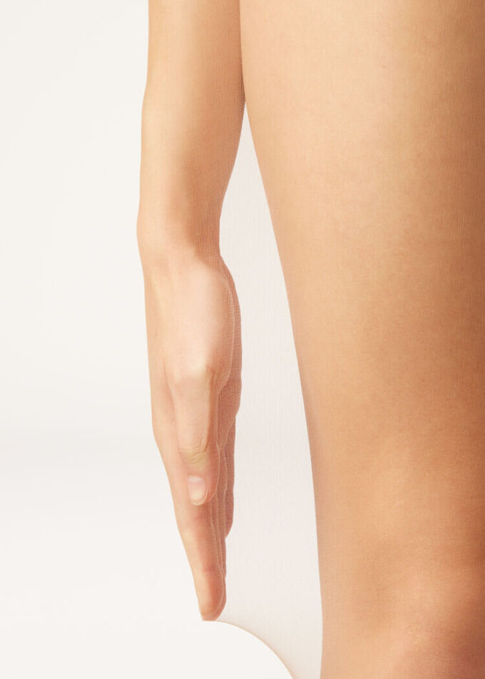 Průsvitné matné punčocháče Second Skin Resistant 15 denier