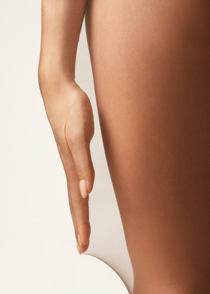 Průsvitné matné punčocháče Second Skin Resistant 15 denier