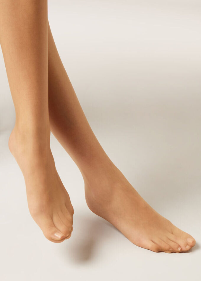 Průsvitné matné punčocháče Second Skin Resistant 15 denier