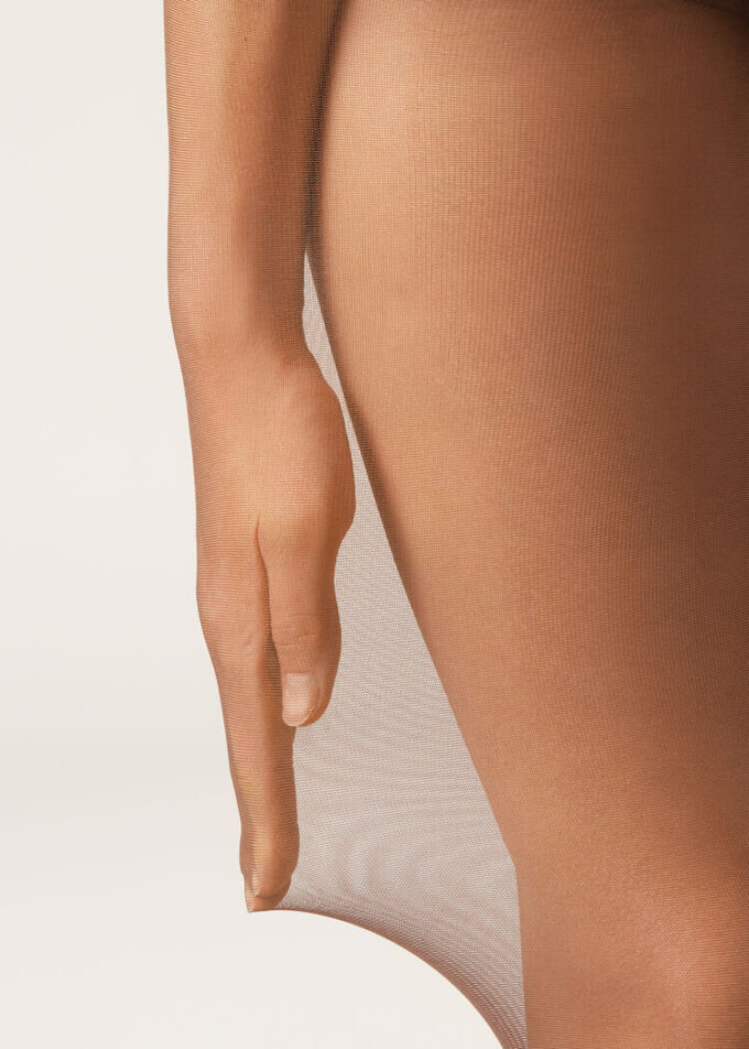 Průsvitné punčocháče Nude Feeling 40 den