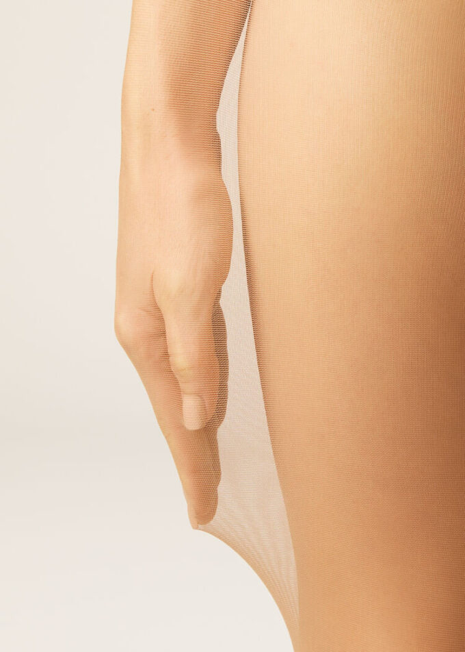 Průsvitné punčocháče Nude Feeling 40 den