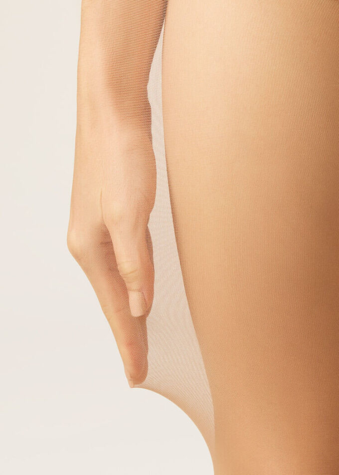 Průsvitné punčocháče Nude Feeling 40 den