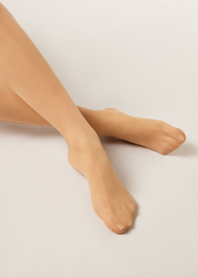 Průsvitné punčocháče Nude Feeling 40 den