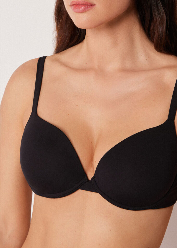 Push-up plavkový top Premium Fit