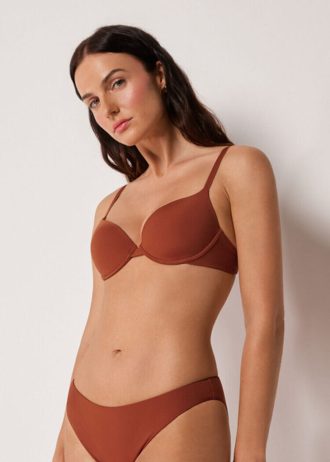 Push-up plavkový top Premium Fit