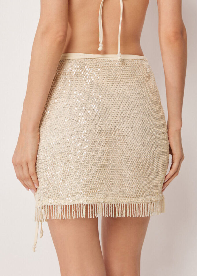 Sukně Paillettes Sequin Net