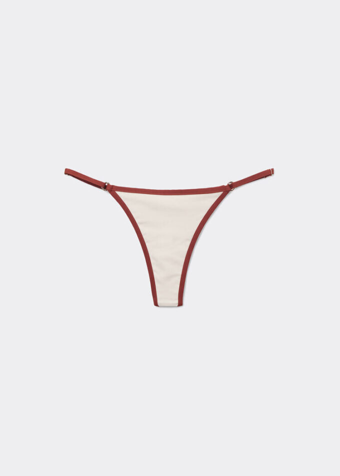 Tanga s dvoubarevným lemováním