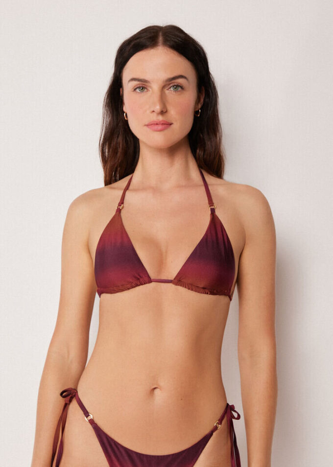 Trojúhelníkové plavkové topy Soft Shades