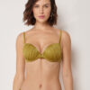 Vyztužené Push-up horní díly plavek Shiny Satin